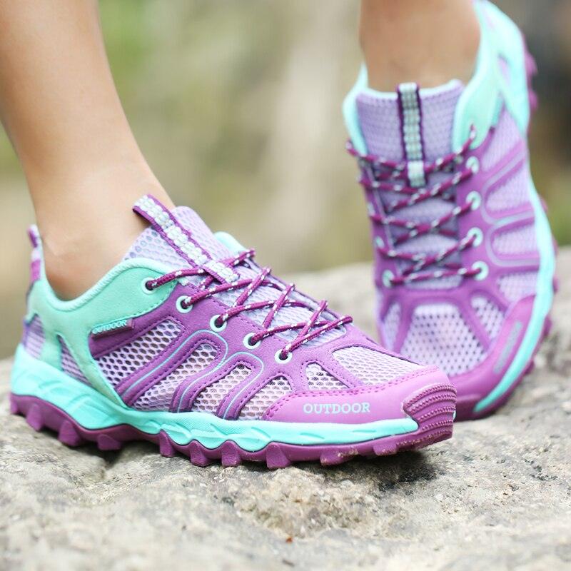 Chaussures de randonnée imperméables pour homme, bottes de montagne, baskets respirantes, chaussures de course, chaussures de randonnée imperméables d'extérieur, chaussures de marche basses en cuir léger pour l'extérieur