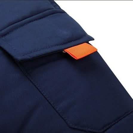 Parkas d'hiver à capuche en duvet pour hommes
