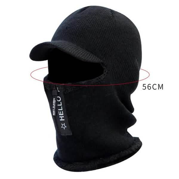 Bonnet d'hiver en tricot pour homme