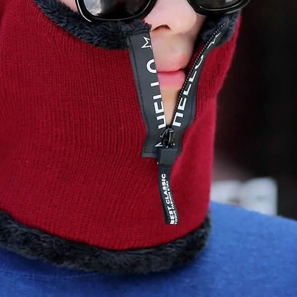 Bonnet d'hiver en tricot pour homme