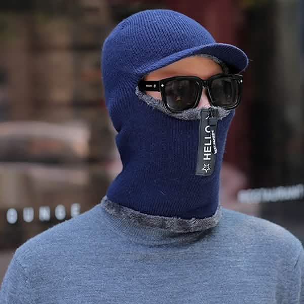 Bonnet d'hiver en tricot pour homme