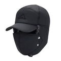 Casquette Cache-oreilles Hiver Épaisse Chaude Décontractée pour Homme