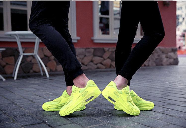 Baskets de Luxe pour Hommes et Femmes, Chaussures de Sport Décontractées en Mesh, Baskets de Sport d'Extérieur Solides à Lacets, Baskets Unisexes à Lacets, Chaussures de Course Athlétiques Air pour Hommes, Baskets de Sport Tendance