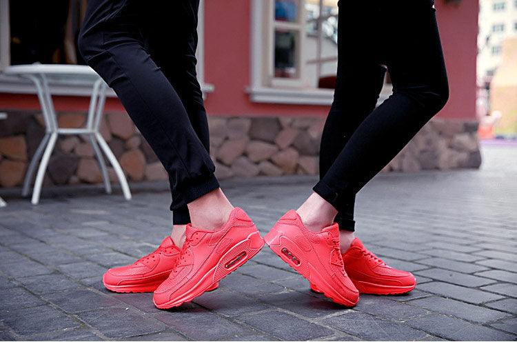 Baskets de Luxe pour Hommes et Femmes, Chaussures de Sport Décontractées en Mesh, Baskets de Sport d'Extérieur Solides à Lacets, Baskets Unisexes à Lacets, Chaussures de Course Athlétiques Air pour Hommes, Baskets de Sport Tendance