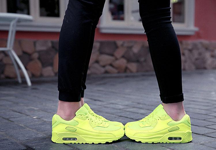 Baskets de Luxe pour Hommes et Femmes, Chaussures de Sport Décontractées en Mesh, Baskets de Sport d'Extérieur Solides à Lacets, Baskets Unisexes à Lacets, Chaussures de Course Athlétiques Air pour Hommes, Baskets de Sport Tendance