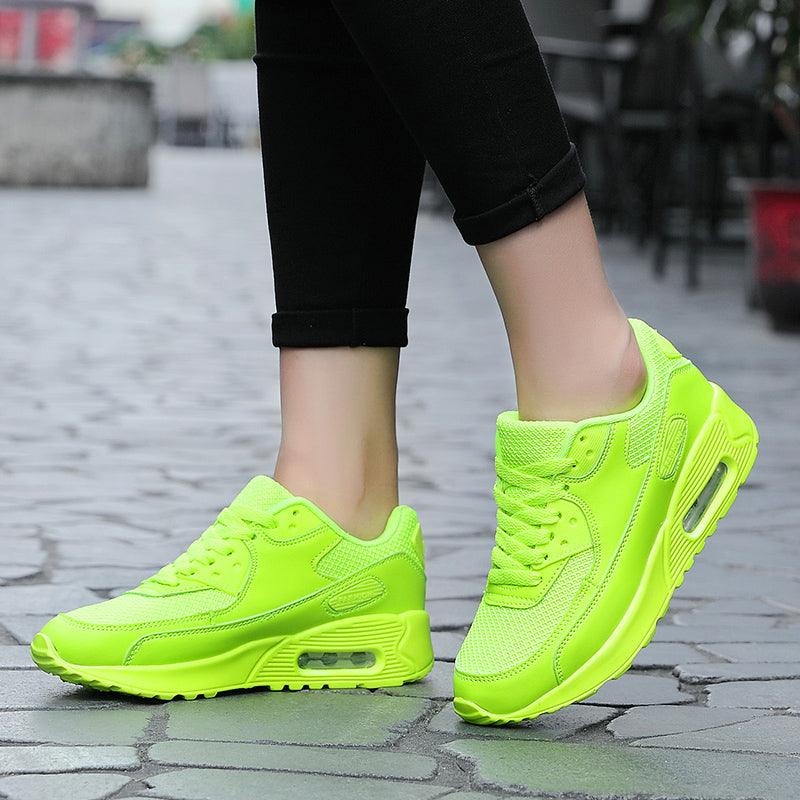 Baskets de Luxe pour Hommes et Femmes, Chaussures de Sport Décontractées en Mesh, Baskets de Sport d'Extérieur Solides à Lacets, Baskets Unisexes à Lacets, Chaussures de Course Athlétiques Air pour Hommes, Baskets de Sport Tendance