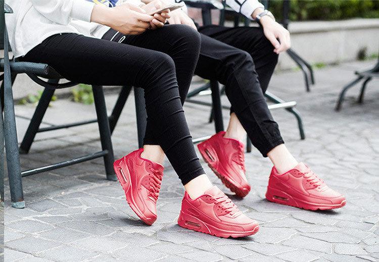 Baskets de Luxe pour Hommes et Femmes, Chaussures de Sport Décontractées en Mesh, Baskets de Sport d'Extérieur Solides à Lacets, Baskets Unisexes à Lacets, Chaussures de Course Athlétiques Air pour Hommes, Baskets de Sport Tendance