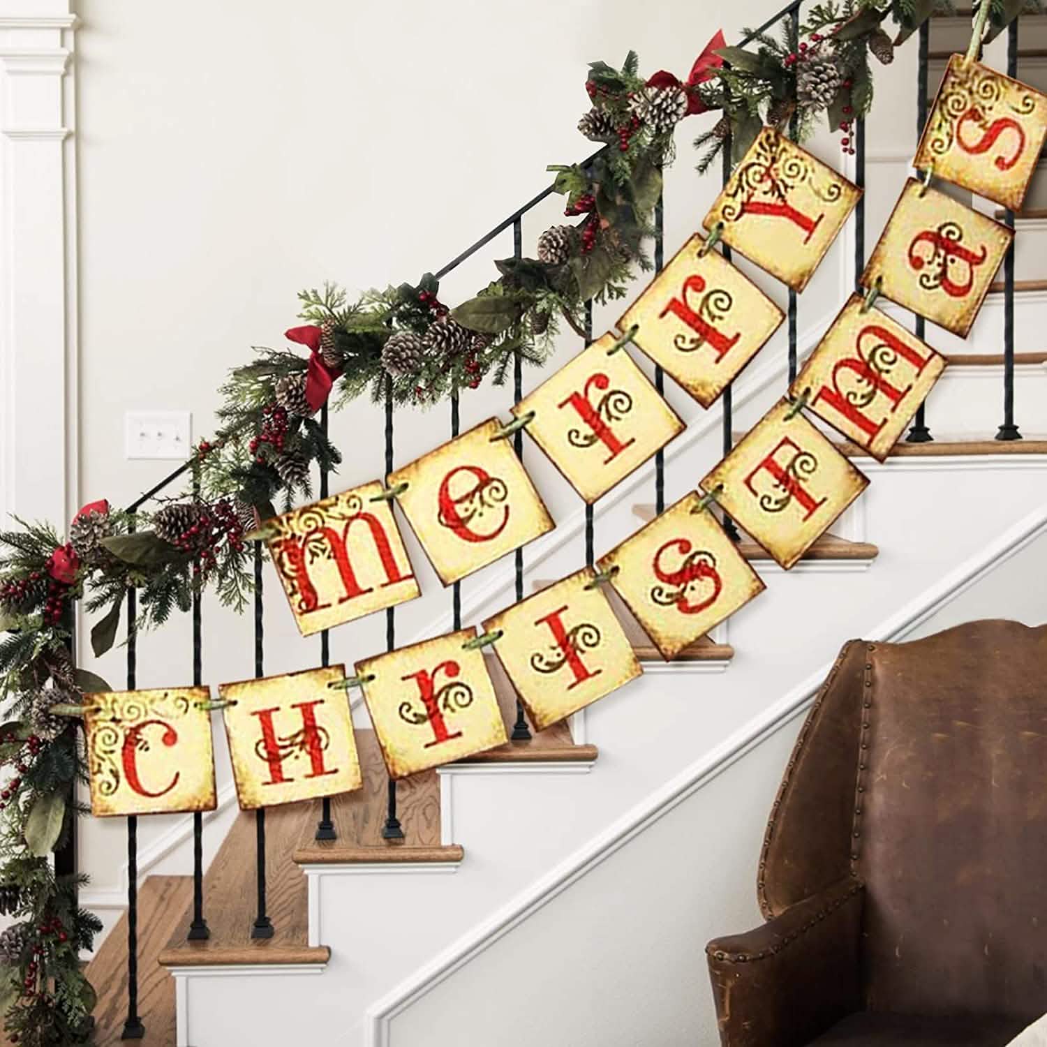 Bannière Joyeux Noël Décoration Maison