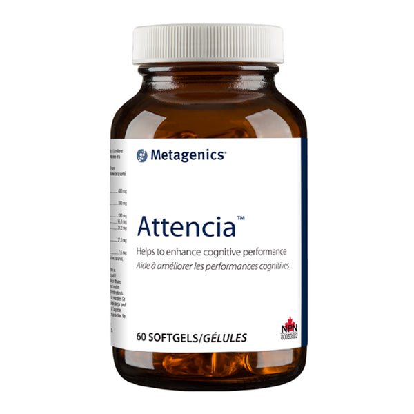 Metagenics Attencia 60 gélules à enveloppe molle