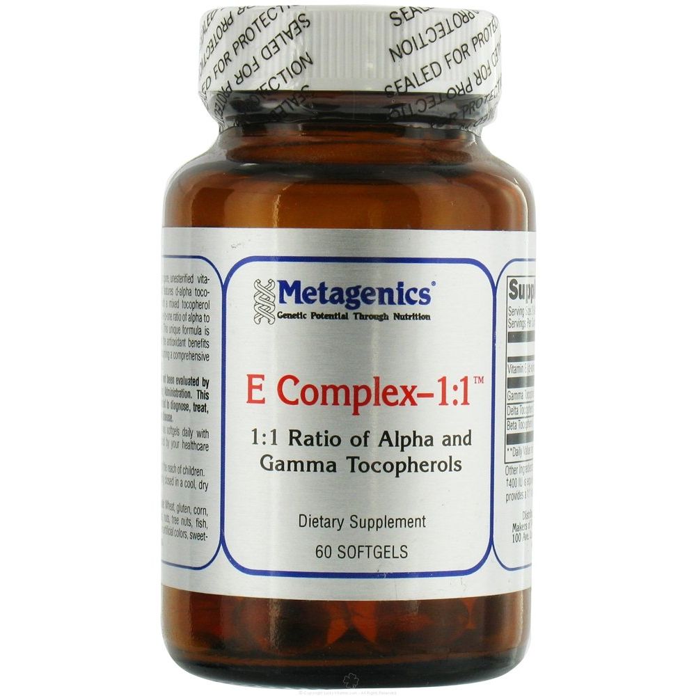 Metagenics - Complexe E-1:1 60 gélules