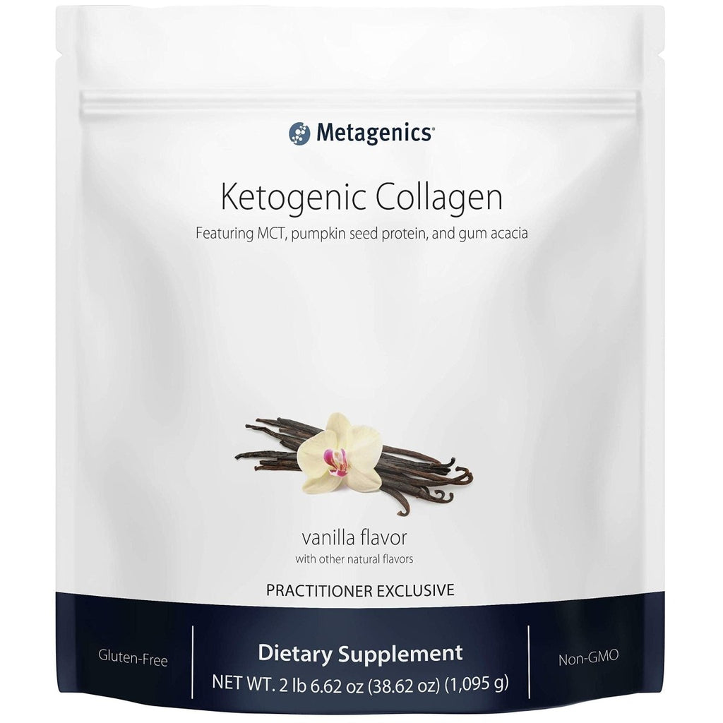 Metagenics Ketogenic Featuring MCT, Pumpkin Seed Protein, and Gum Acacia Vanilla Flavor, 30 Servings