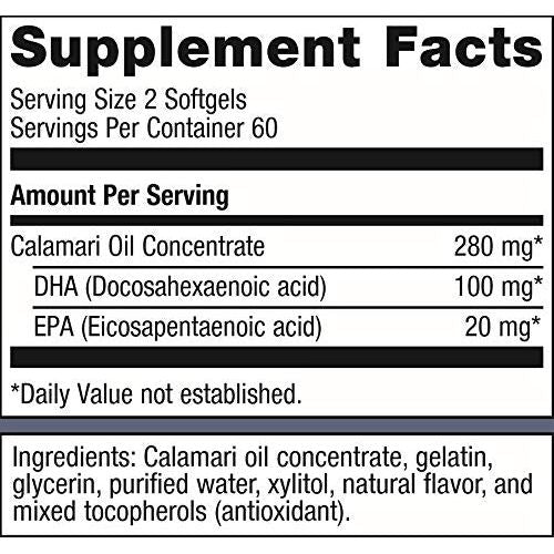 Metagenics MetaKids DHA - Support for Healthy Brain Function 120 Count