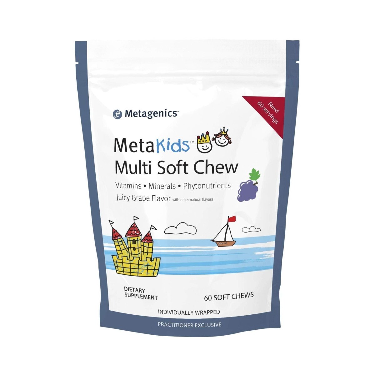 Metagenics MetaKids Multi Soft Chews 60 Servings