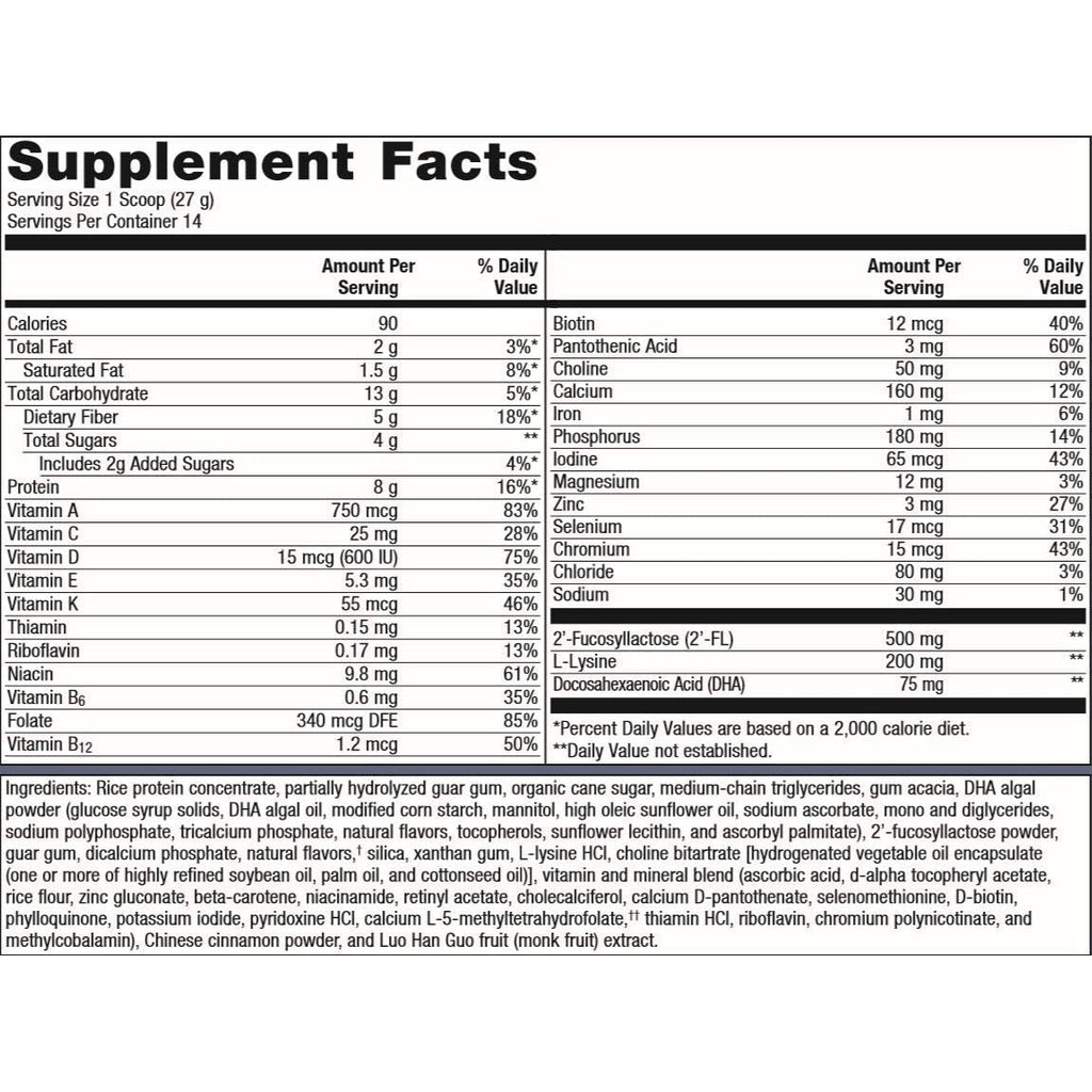 Metagenics MetaKids Nutrition Powder 14 Servings, Vanilla