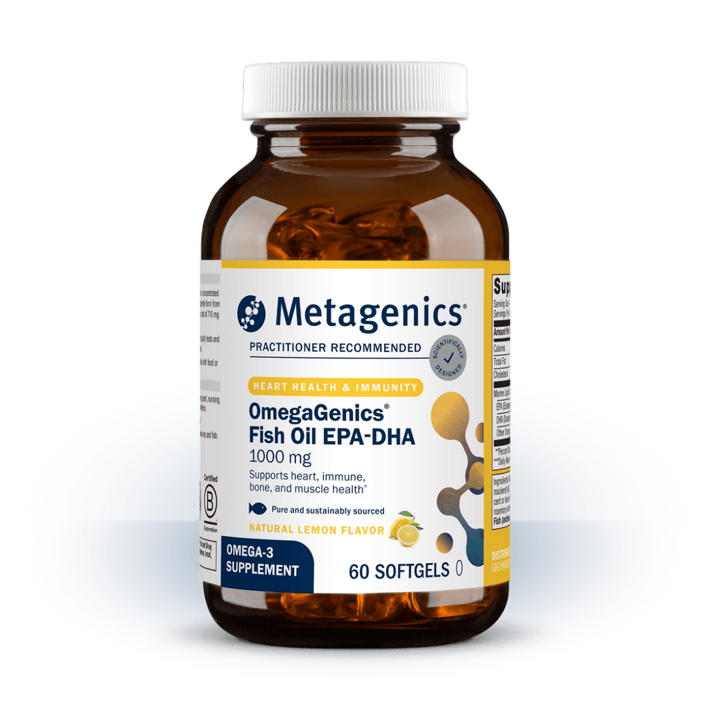 Metagenics OmegaGenics EPA-DHA 1000 60 gélules - Lot de 2