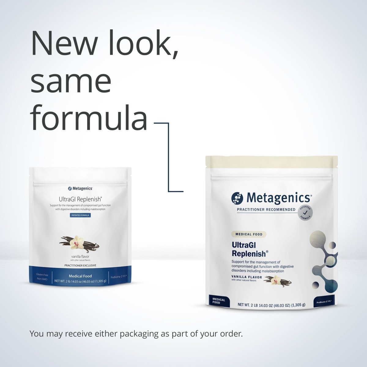Metagenics UltraGI Replenish Vanilla 30 Servings