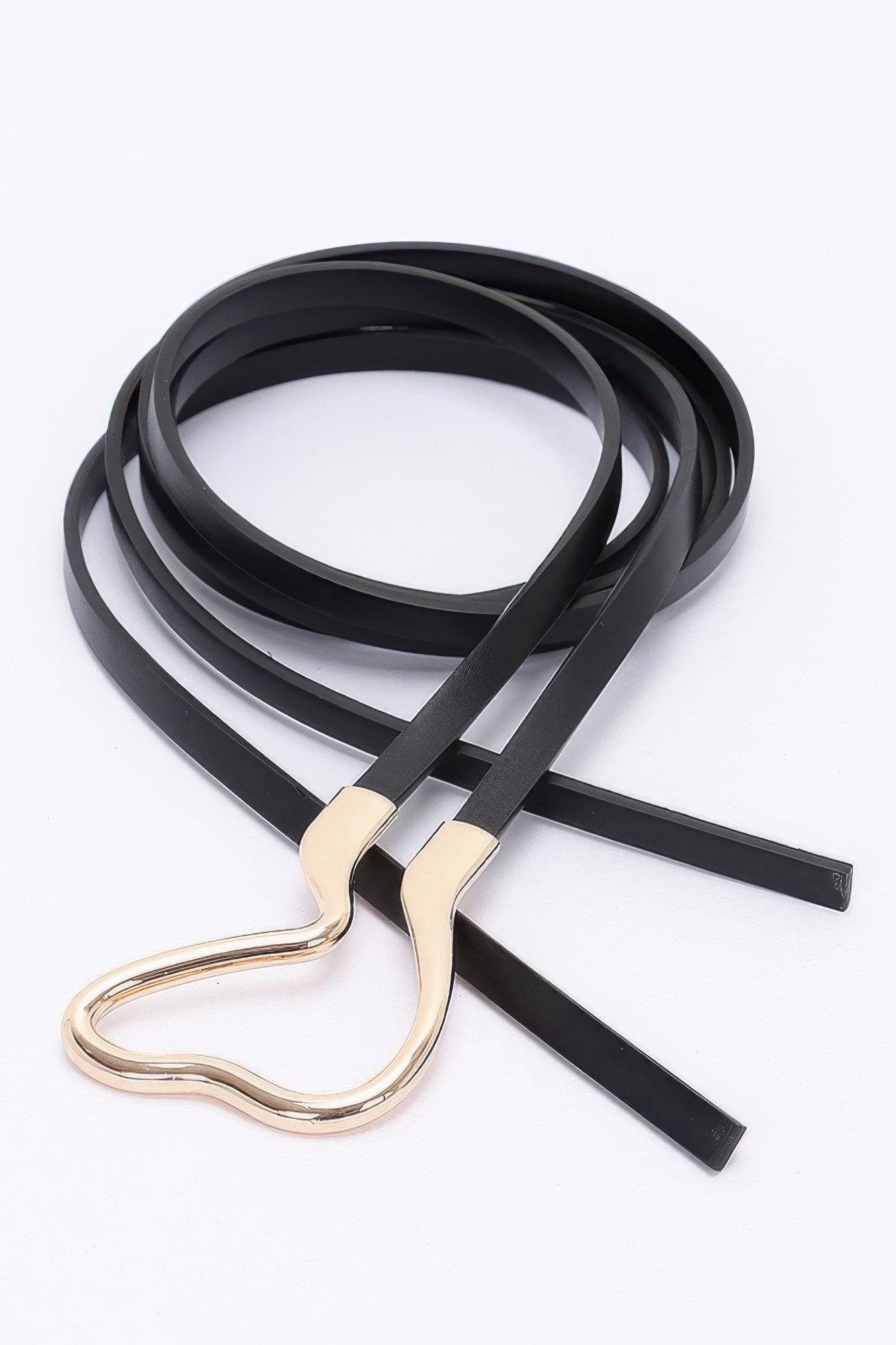 Ceinture portefeuille à boucle métallique