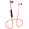 Écouteurs Bluetooth sans fil magnétiques en métal, casque de sport, basses stéréo