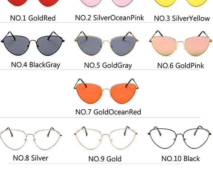 Lunettes de soleil rondes en métal, design rétro, lunettes de soleil pour femme, nouvelles lunettes de soleil œil de chat pour femme, nouvelles lunettes populaires pour femme, lunettes de soleil rétro œil de chat pour femme.