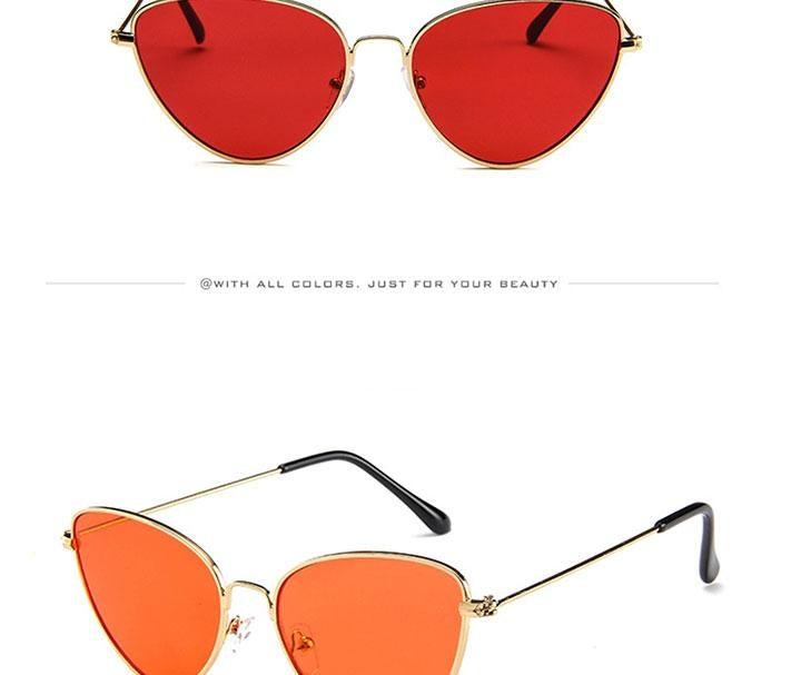 Lunettes de soleil rondes en métal, design rétro, lunettes de soleil pour femme, nouvelles lunettes de soleil œil de chat pour femme, nouvelles lunettes populaires pour femme, lunettes de soleil rétro œil de chat pour femme.