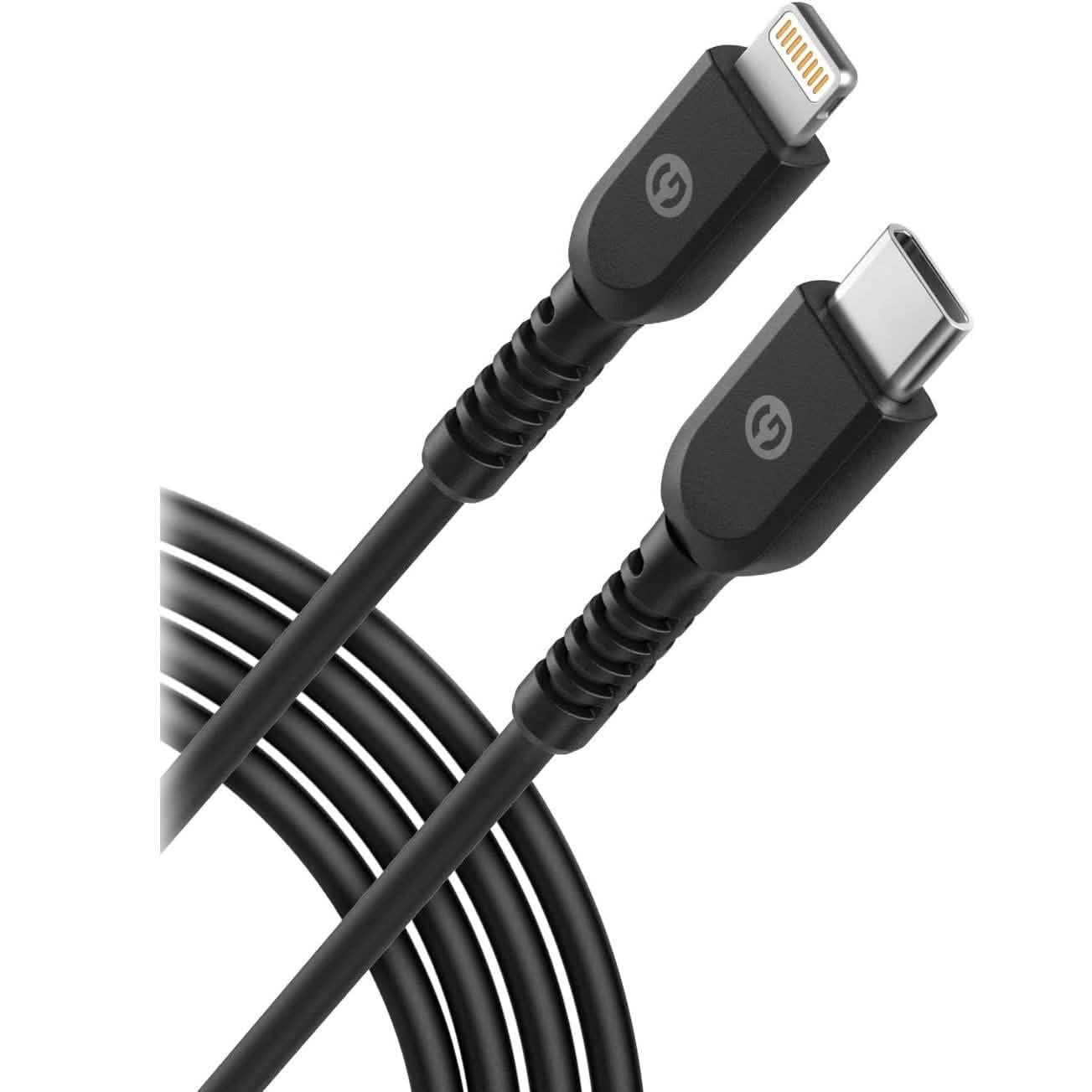 Câble USB-C vers Lightning de charge rapide pour iPhone certifié MFi