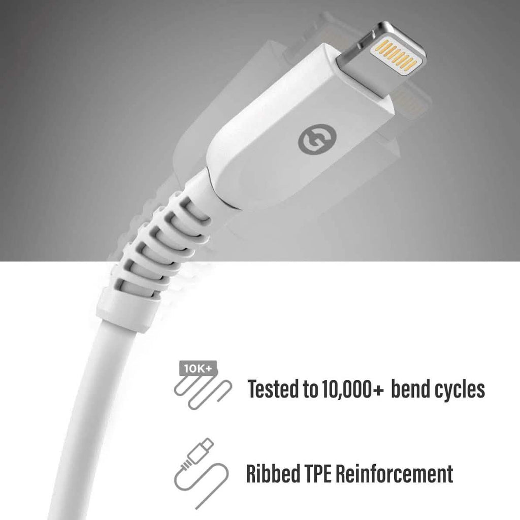 Câble USB-C vers Lightning de charge rapide pour iPhone certifié MFi