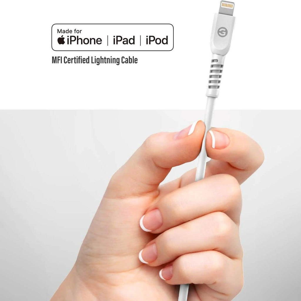 Câble USB-C vers Lightning de charge rapide pour iPhone certifié MFi
