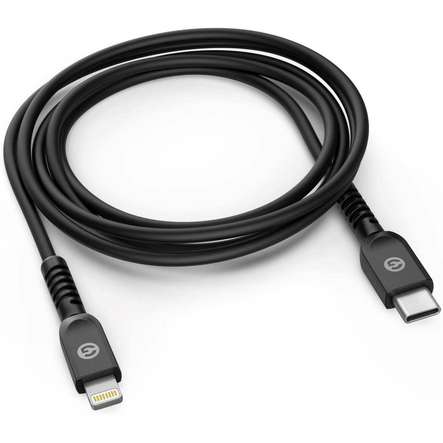 Câble USB-C vers Lightning de charge rapide pour iPhone certifié MFi
