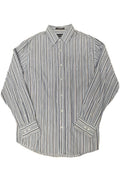 Chemise rayée à manches longues Michael Brandon