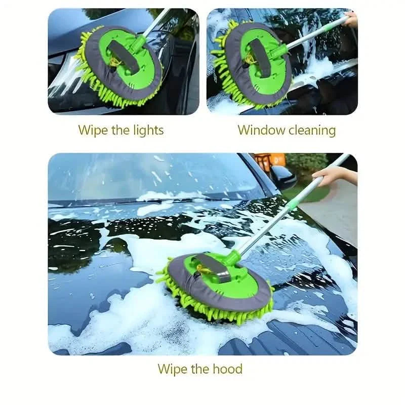 Kit de balai de lavage de voiture en microfibre