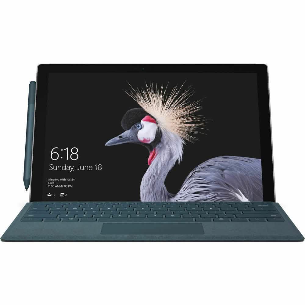 Microsoft Surface Pro 5 12,3" Core i5 4 Go RAM 128 Go SSD Argent FJT-00001 (Reconditionné)
