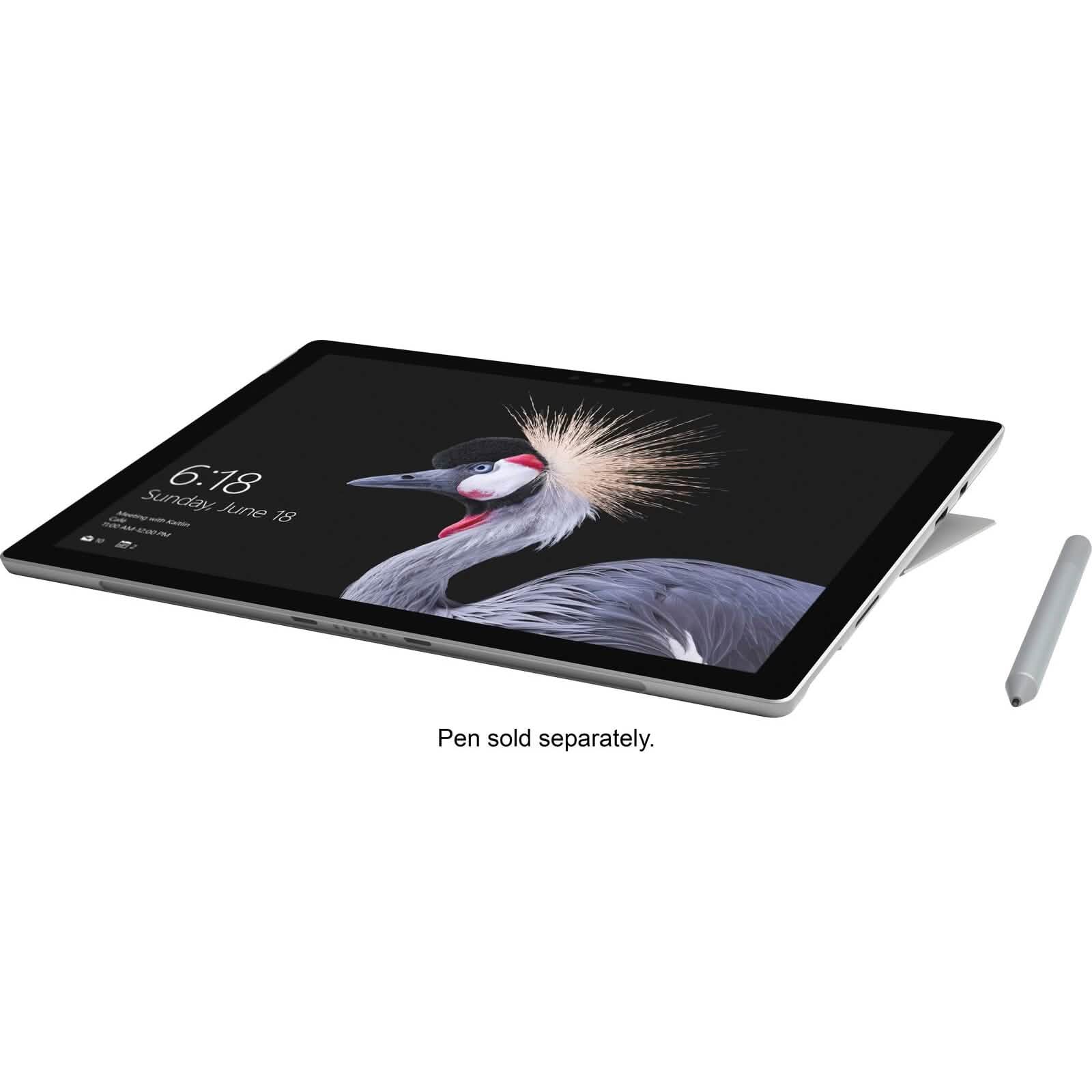 Microsoft Surface Pro 5 12,3" Core i5 4 Go RAM 128 Go SSD Argent FJT-00001 (Reconditionné)