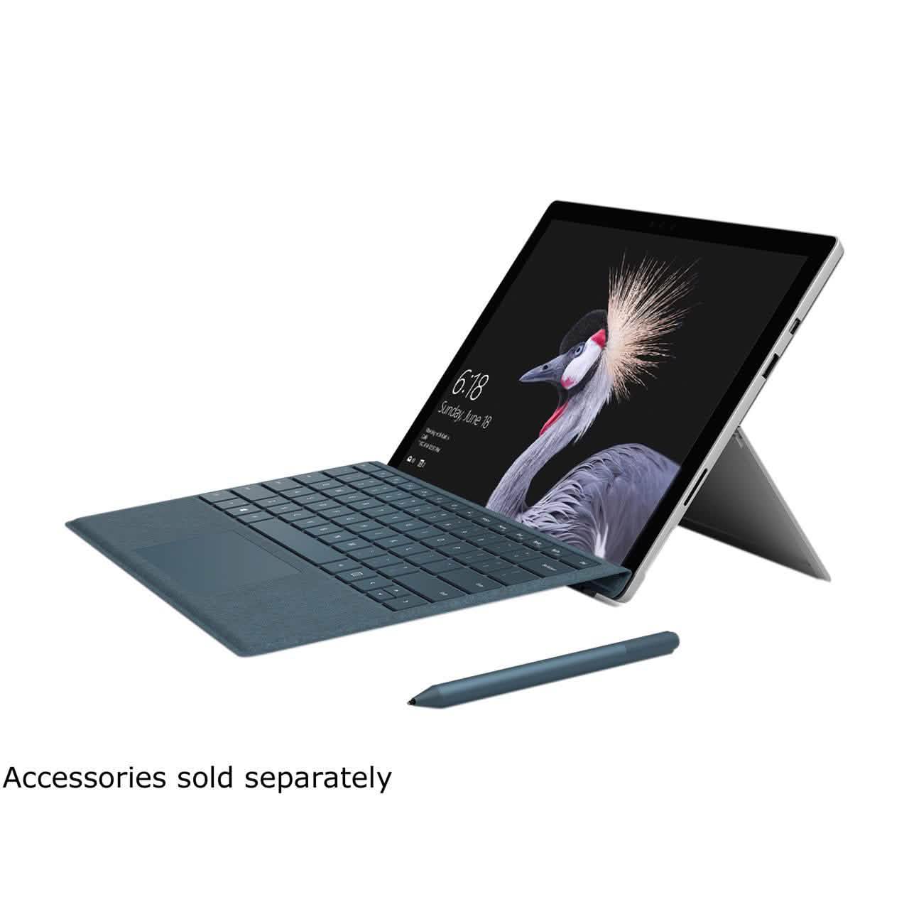 Microsoft Surface Pro Intel Core i5 7e génération Ordinateur portable 2-en-1 détachable Windows 10 Pro (reconditionné)