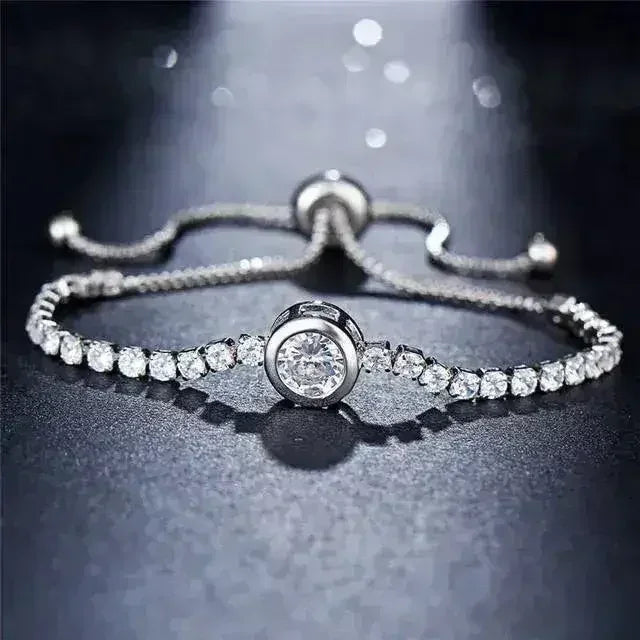 Bracelet de tennis en cristal
