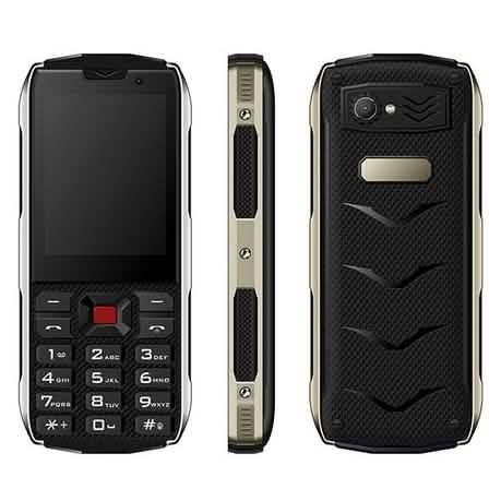 Téléphone portable militaire robuste 4 cartes SIM de haute qualité