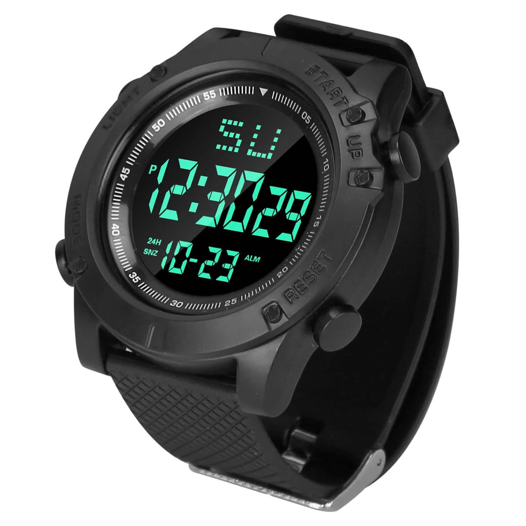 Montre-bracelet militaire avec rétroéclairage LED