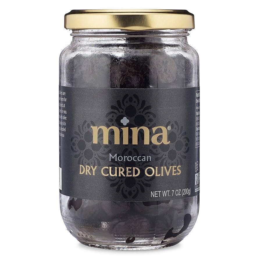 Mina - Olives Noires Sèches du Maroc (200g)