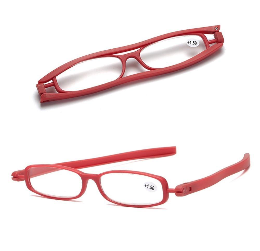 Mini-lunettes de lecture pour hommes et femmes, pivotantes, petites ovales, pour presbytes, portables, unisexes, compactes et minces, légères