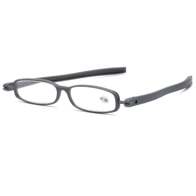 Mini-lunettes de lecture pour hommes et femmes, pivotantes, petites ovales, pour presbytes, portables, unisexes, compactes et minces, légères