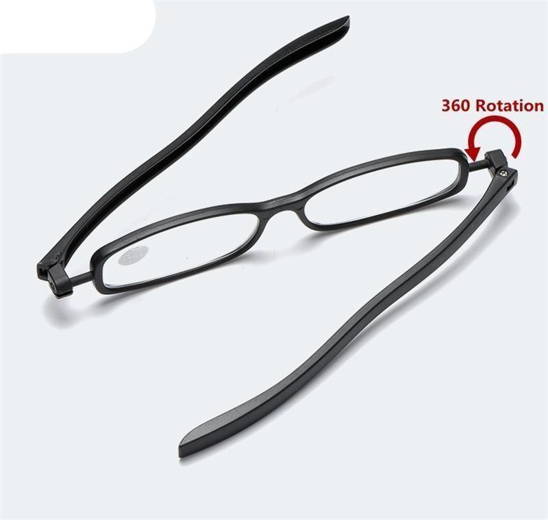 Mini-lunettes de lecture pour hommes et femmes, pivotantes, petites ovales, pour presbytes, portables, unisexes, compactes et minces, légères