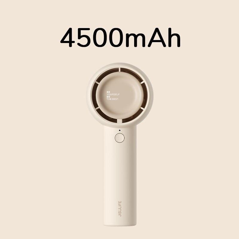 Mini ventilateur portable au design unique, ventilateur personnel rechargeable par USB avec puissant vent turbo, mini ventilateur portable avec une autonomie maximale de 18h, ventilateur à main rechargeable par USB