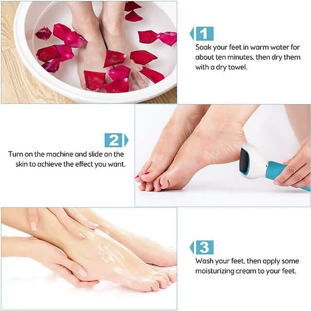 Mini meuleuse électrique portable pour les pieds