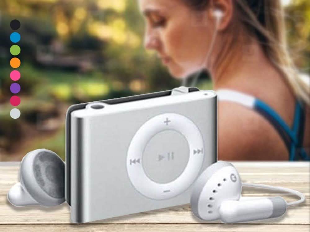 Mini lecteur MP3 aléatoire avec câble USB et écouteurs
