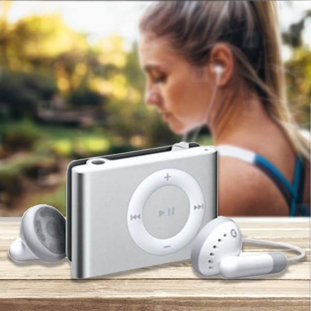 Mini lecteur MP3 aléatoire avec câble USB et écouteurs