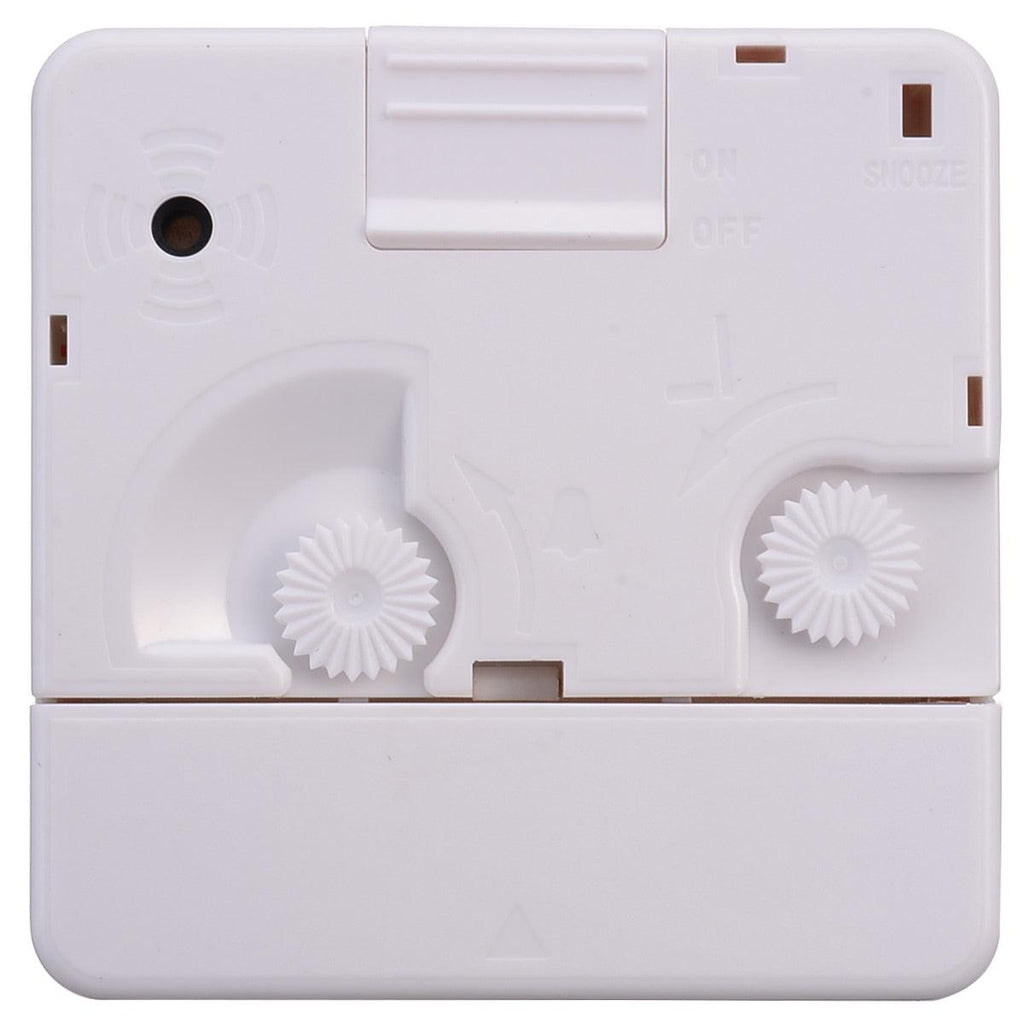 Mini réveil carré de chevet à mouvement silencieux Mini réveil carré de chevet à mouvement silencieux Réveil étudiant silencieux avec répétition Réveil étudiant silencieux avec répétition Sans tic-tac avec lumière LED pour la décoration
