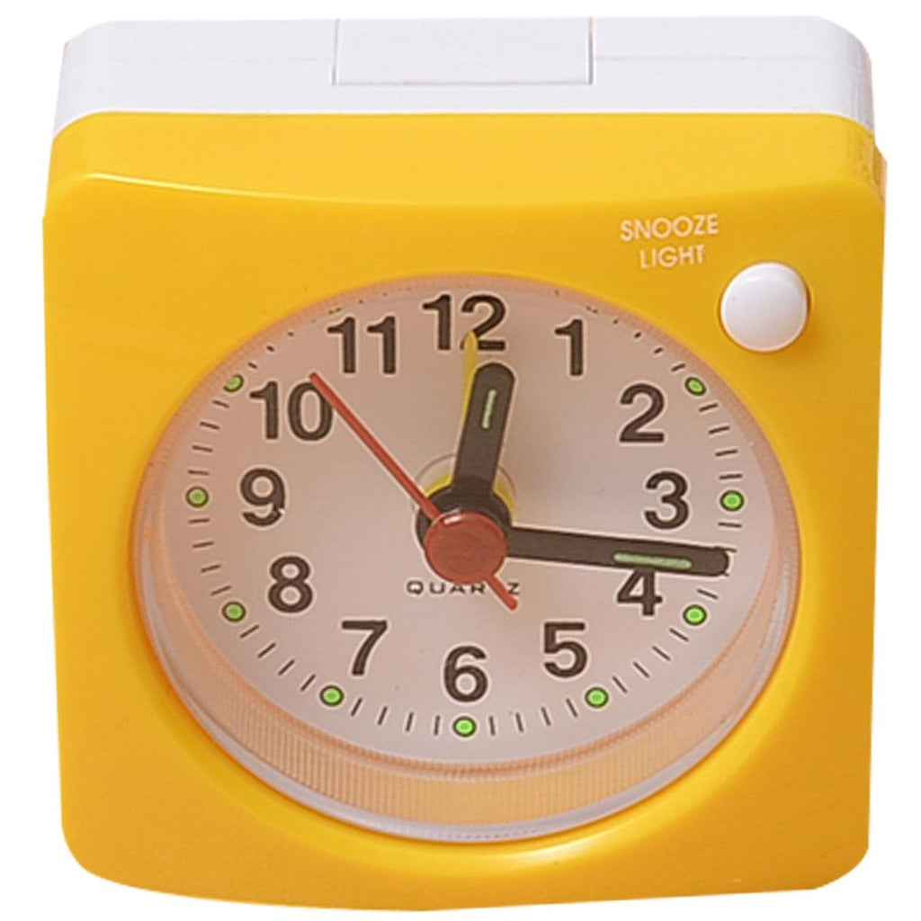 Mini réveil carré de chevet à mouvement silencieux Mini réveil carré de chevet à mouvement silencieux Réveil étudiant silencieux avec répétition Réveil étudiant silencieux avec répétition Sans tic-tac avec lumière LED pour la décoration