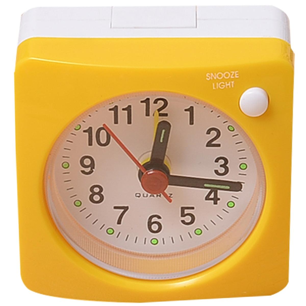 Mini réveil carré de chevet à mouvement silencieux Mini réveil carré de chevet à mouvement silencieux Réveil étudiant silencieux avec répétition Réveil étudiant silencieux avec répétition Sans tic-tac avec lumière LED pour la décoration