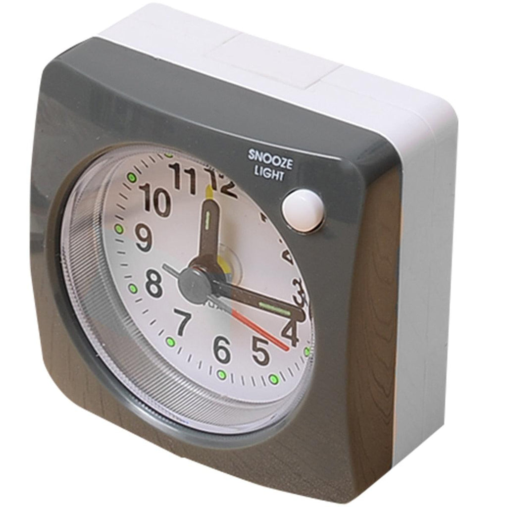 Mini réveil carré de chevet à mouvement silencieux Mini réveil carré de chevet à mouvement silencieux Réveil étudiant silencieux avec répétition Réveil étudiant silencieux avec répétition Sans tic-tac avec lumière LED pour la décoration
