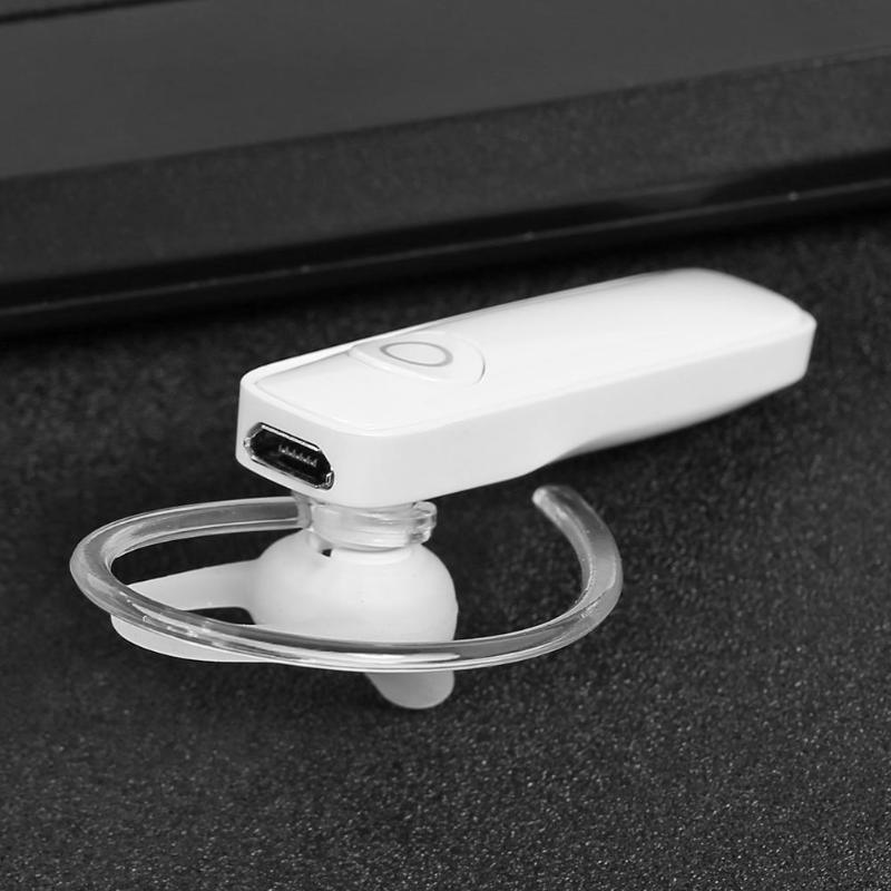 Mini oreillette Bluetooth sans fil noire pour la conduite, appels mains libres, casque d'affaires, confort amélioré, appairage Bluetooth facile, casque avec micro, connexion longue distance, oreillette pour tous les smartphones