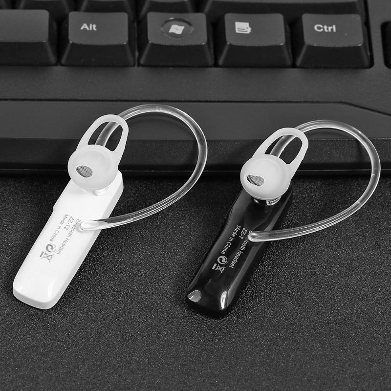Mini oreillette Bluetooth sans fil noire pour la conduite, appels mains libres, casque d'affaires, confort amélioré, appairage Bluetooth facile, casque avec micro, connexion longue distance, oreillette pour tous les smartphones